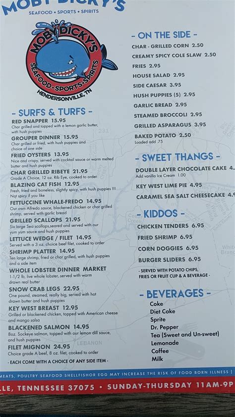 moby dick's restaurant photos|moby dick menu near me.